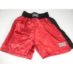 Ring To Cage Boxing Shorts‎ S Red Black MMA UFC Fighting Kickboxing